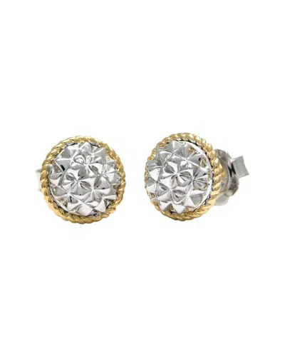 Andrea Candela La Romana 18k & Silver Earrings In Neutral