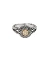 Andrea Candela Lazo 18k & Silver 0.11 Ct. Tw. Diamond Ring