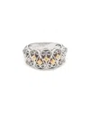Andrea Candela Mantilla 18k & Silver 0.05 Ct. Tw. Diamond Ring