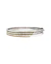 Andrea Candela Pegasus 18k & Silver Bangle Bracelet