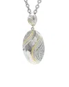 Andrea Candela Rio 18k & Silver 0.34 Ct. Tw. Diamond Necklace
