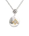 Andrea Candela Rioja 18k & Silver 0.13 Ct. Tw. Diamond Necklace