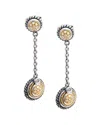 Andrea Candela Rodeo 18k & Silver 0.34 Ct. Tw. Diamond Earrings In Multi