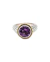 ANDREA CANDELA ANDRÉA CANDELA RODEO 18K & SILVER 3.48 CT. TW. AMETHYST RING