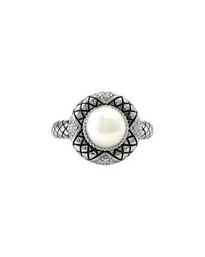 Andrea Candela Vida De Plata Silver Ring In Multi