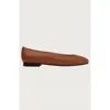Andrea Carrano Baby Ballet Flat In Brown