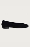 Andrea Carrano Shoes Bambolina Ballet Flat In Black