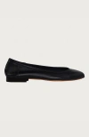 Andrea Carrano Shoes Bambolina Ballet Flat In Black
