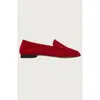 Andrea Carrano Shoes Mare Moccasins In Red
