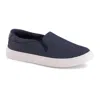 Andrea Casual Slip On Canvas Sneakers In Blue