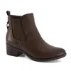 Andrea Chelsea Boots In Brown
