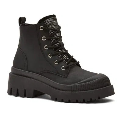 Andrea Chunky Boots In Black