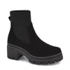 Andrea Comfortech Textile Boots In Black