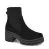 Andrea Comfortech Textile Boots In Black