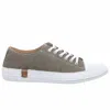Andrea Conti Women's White Tip Sneakers In Anthrazit In Multi