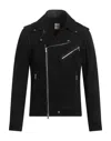 Andrea D'amico D'amico Man Jacket Black Size 48 Leather