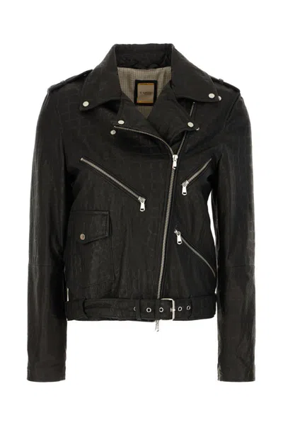 Andrea D'amico Jackets In Black