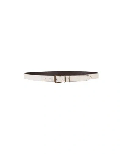 Andrea D'amico X Nanni Roversi Woman Belt Dark Brown Size 38 Soft Leather