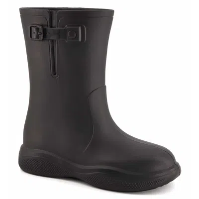 Andrea Fashion Rain Boots In Black