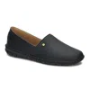 Andrea Flat Moccasins In Black