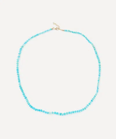 Andrea Fohrman 14ct Gold Ethiopian Opal Bead Necklace