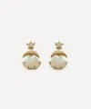 ANDREA FOHRMAN ANDREA FOHRMAN 14CT GOLD MINI COSMO OPAL DROP EARRINGS