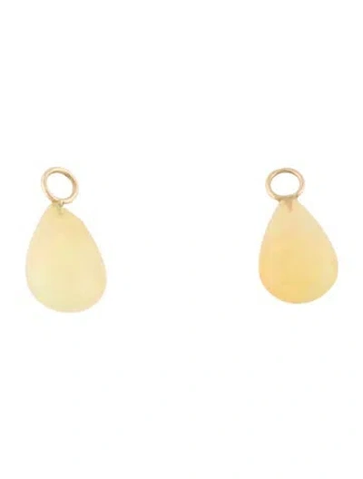 Pre-owned Andrea Fohrman 14k Opal Earring Enhancers In Multi