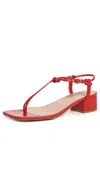 Andrea Gomez Alexa Sandals Red In Red