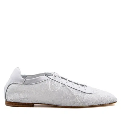 Andrea Gomez Antonia Lace Oxford In White