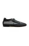 Andrea Gomez Antonia Mesh Oxfords In Black