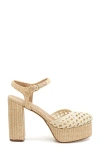 Andrea Gomez Beatriz Platform In Natural Raffia