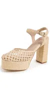 Andrea Gomez Beatriz Platform In Natural Raffia