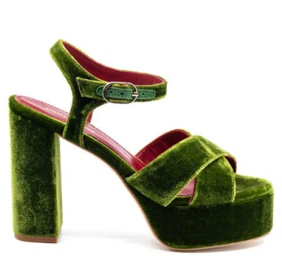 ANDREA GOMEZ ANDREA GOMEZ BELLA VELVET PLATFORM