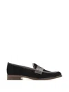 Andrea Gomez Camila Velvet Loafers In Animal Print