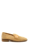 Andrea Gomez Camila Raffia Loafers Natural Raffia In Natural Raffia