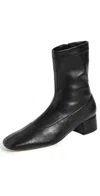 Andrea Gomez Daniela 40mm Black Leather Boots Black