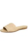 Andrea Gomez Denise Sandals Natural Raffia In Brown