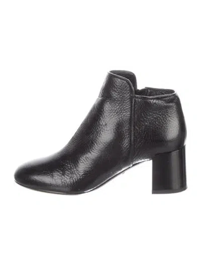 Pre-owned Andrea Gomez Leather Boots In Black