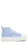 Andrea Gomez Olivia High Top Sneakers In Light Blue