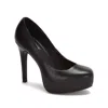 Andrea High Heel Platform Stilettos In Black