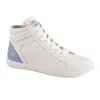 Andrea High Top Classic Sneakers In White