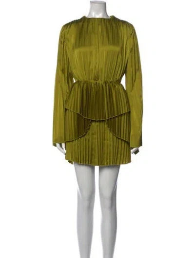 Pre-owned Andrea Iyamah Crew Neck Jumpsuit W/ Tags In Green