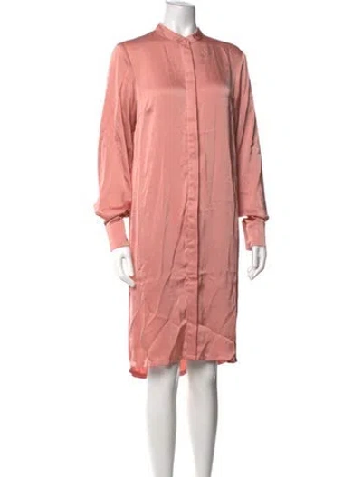 Pre-owned Andrea Iyamah Knee-length Dress In Pink