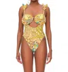 Andrea Iyamah Kuji 1-piece Swimsuit In Mosaic In Multi