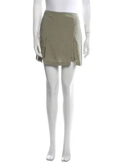 Pre-owned Andrea Iyamah Mini Shorts W/ Tags In Green