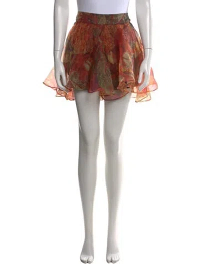 Pre-owned Andrea Iyamah Nylon Mini Shorts In Green