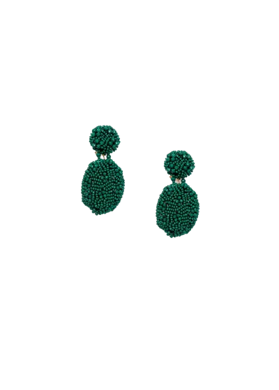 Andrea Iyamah Odi Earring In Green