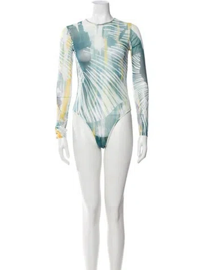 Pre-owned Andrea Iyamah Printed One-piece W/ Tags In Multi