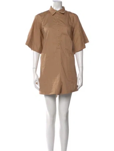 Pre-owned Andrea Iyamah Romper In Neutral