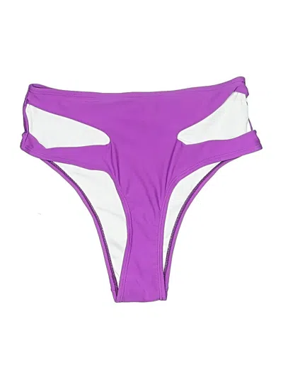Pre-owned Andrea Iyamah Swimsuit Bottoms In Purple